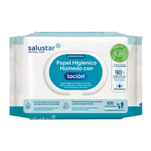 Papier higyénique humide Salustar 100 unités