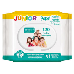 Papier higyénique humide Junior Salustar 120 unités