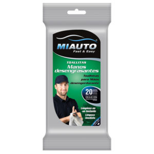 Lingettes humides dégraissantes pour les mains Mi Auto 20 unités