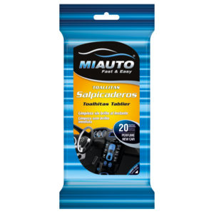 Lingettes humides tableau de bord fragrance New Car Mi auto 20 unités