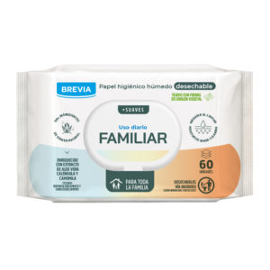 Papier higyénique humide Brevia 60 unités
