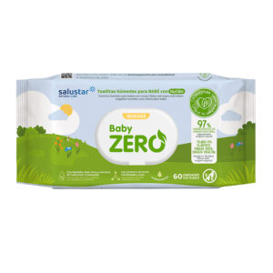 Toallitas Húmedas para bebé Baby Zero Salustar 60 unidades