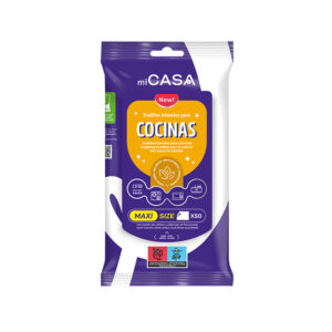 Toallitas Húmedas para Cocinas perfume Menta Mi Casa 50 Unidades